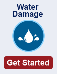 water damage cleanup in Long Beach TN